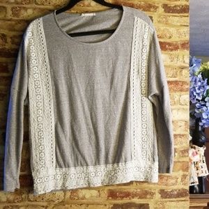 Entro lacey T-shirt top